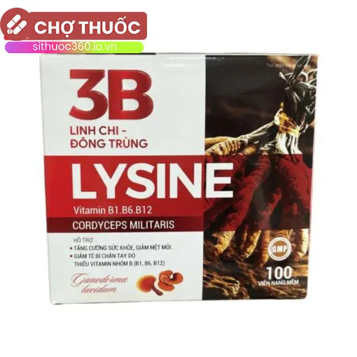 3B Linh chi-Đông trùng Lysine