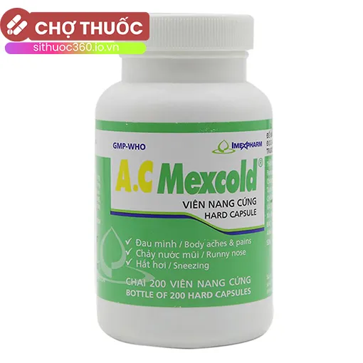 A.C Mexcold (Chai 200 viên)