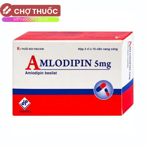 Amlodipin 5mg Vidipha
