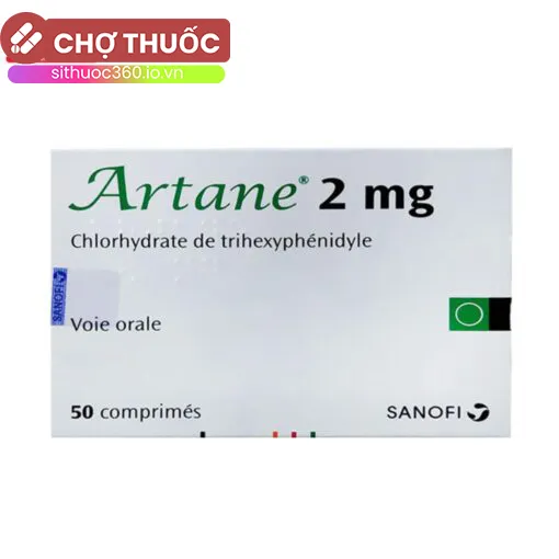 Artane 2mg (Hộp 50 viên)