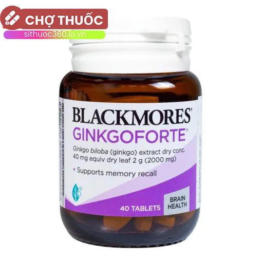 Blackmores Ginkgoforte 40 viên