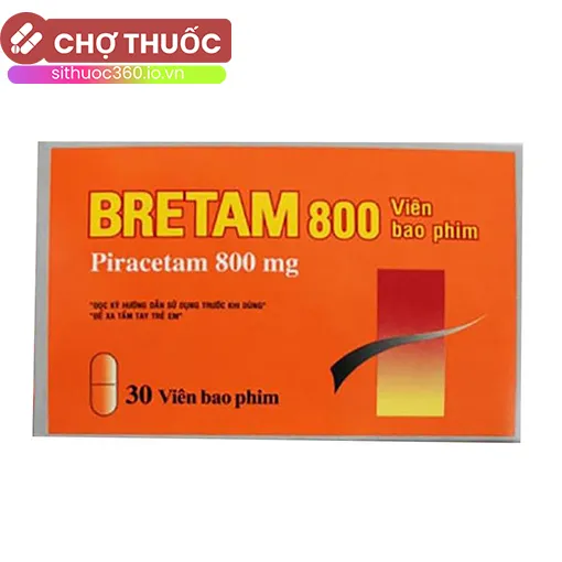 Bretam 800 Film-coated Tabs.