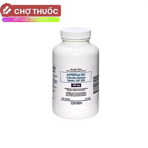 Bupropion HCl 150mg ScieGen