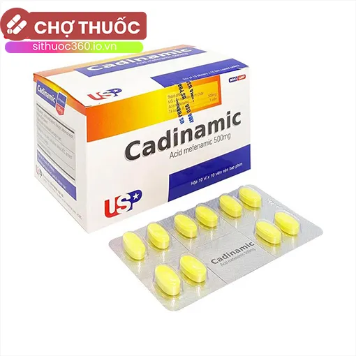 Cadinamic (Hộp 10 vỉ x 10 viên)