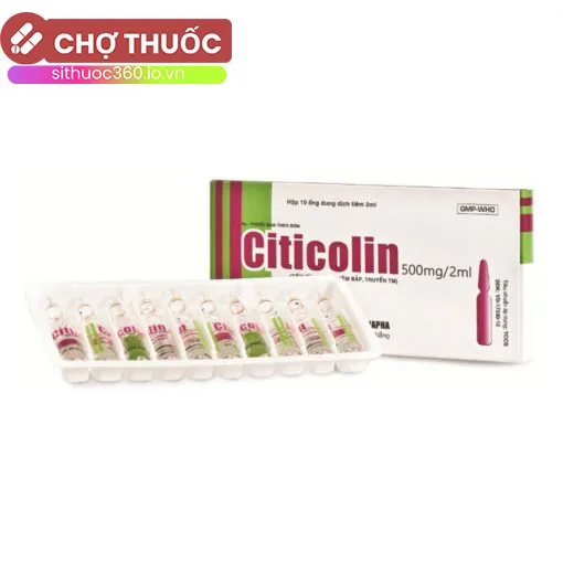 Citicolin 500 mg/2ml Danapha