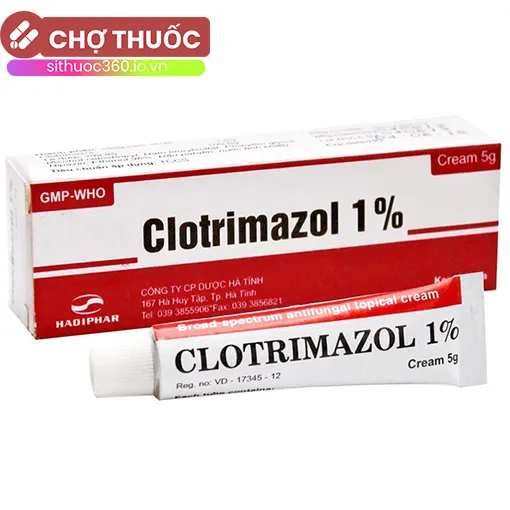 Clotrimazol 1% Hadiphar