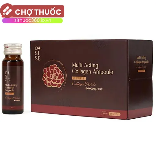 Dasise Multi Acting Collagen Ampoule (Hộp 10 lọ)