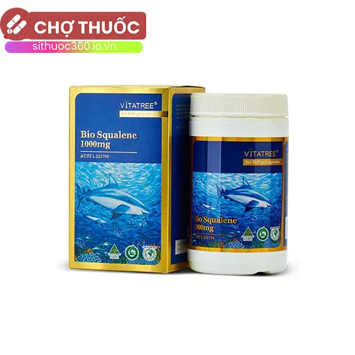 Dầu gan cá mập Vitatree Bio Squalene