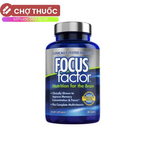 Focus Factor Viên Uống Tăng Cường Sức Khỏe Cho Não Bộ