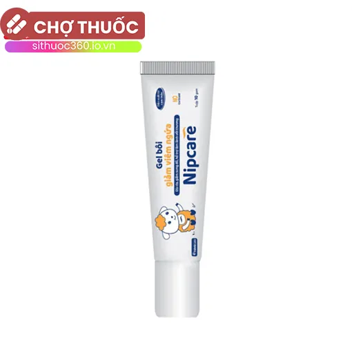 Gel bôi giảm viêm ngứa Nipcare
