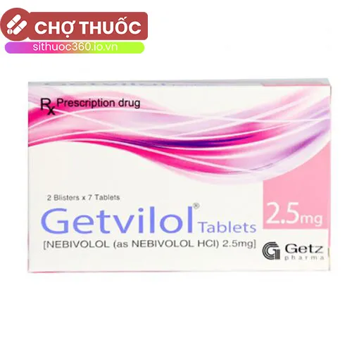 Getvilol Tablets 2.5mg