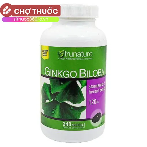 Ginkgo Biloba 120mg Trunature