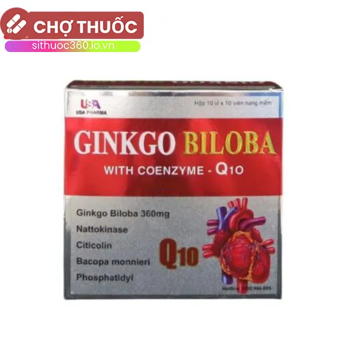 Ginkgo Biloba With Coenzyme Q10 USA Pharma