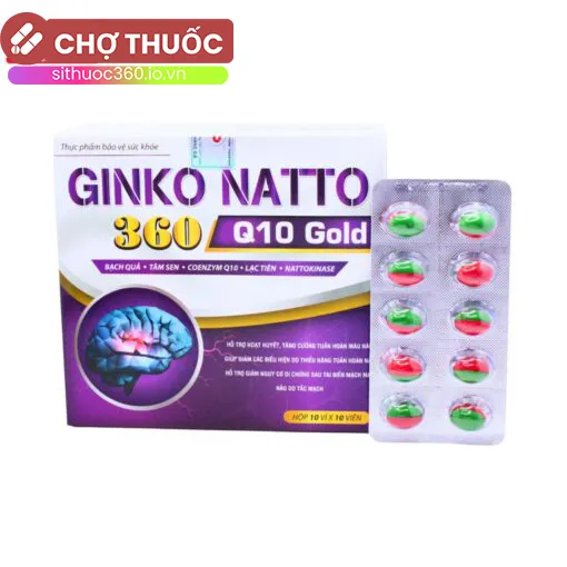 Ginkgo Natto 360 Q10 Gold