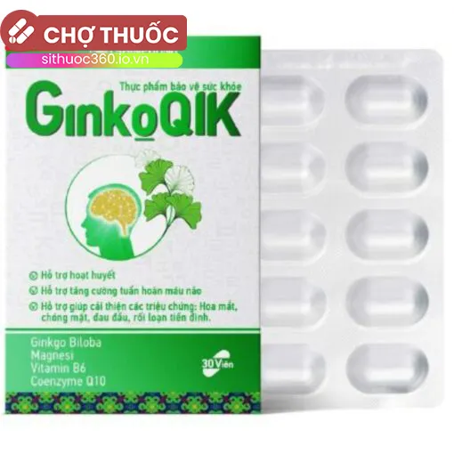 GinkoQik (Hộp 30 viên)