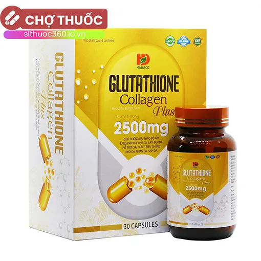 Glutathione Collagen Plus 2500mg Hadaco
