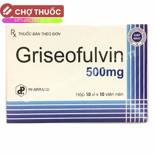 Griseofulvin 500mg Pharbaco