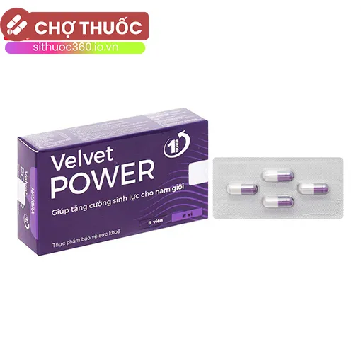Hauora Velvet Power 1 hour (Hộp 8 viên)