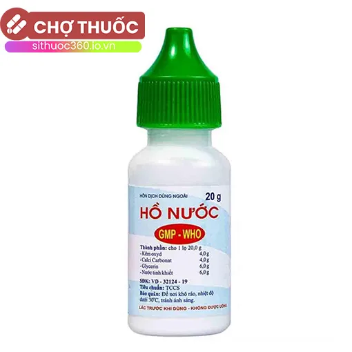 Hồ Nước 20g (Hóa Dược)
