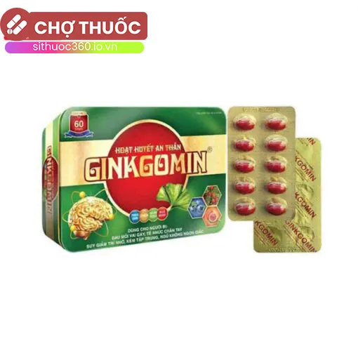 Hoạt Huyết An Thần Ginkgomin