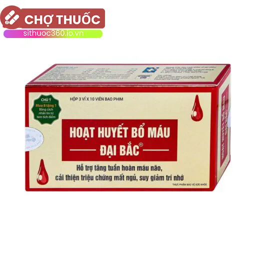 Hoạt huyết bổ máu Đại Bắc