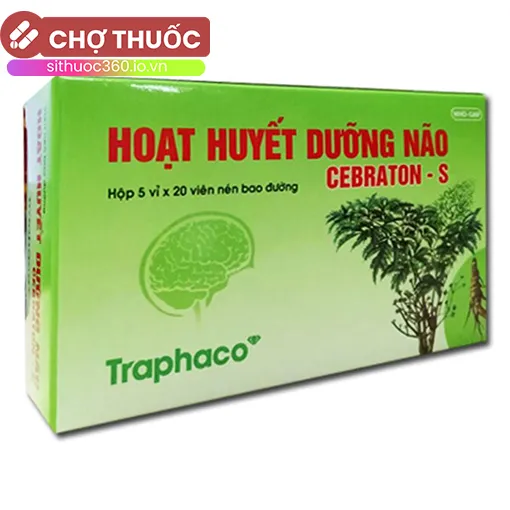 Hoạt huyết dưỡng não Cebraton-S