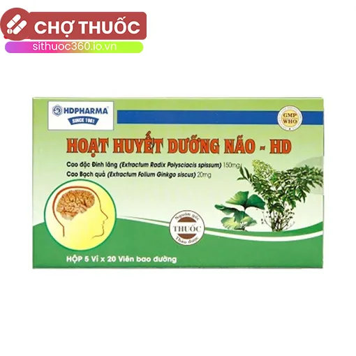 Hoạt Huyết Dưỡng Não - HD