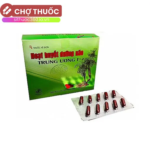 Hoạt Huyết Dưỡng Não Trung Ương 1