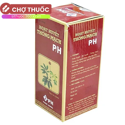 Hoạt Huyết Thông Mạch P/H (viên nén)