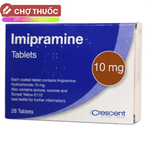 Imipramine Tablets 10mg Crescent