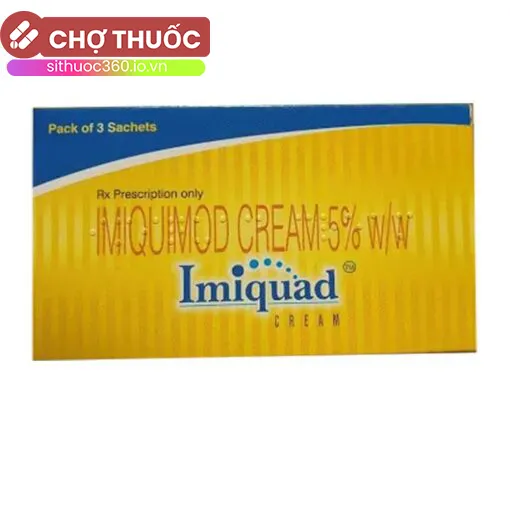 Imiquad Imiquimod Cream 5% W/w