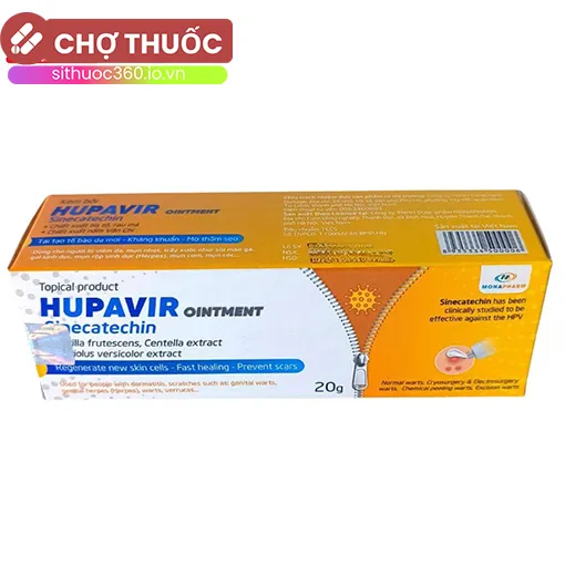 Kem bôi Hupavir Ointment Sinecatechin