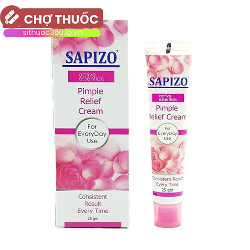 Kem trị mụn Sapizo 25g