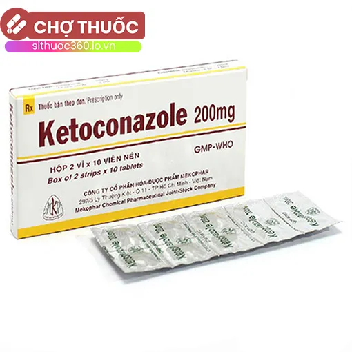 Ketoconazole 200mg Mekophar