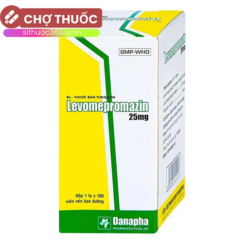 Levomepromazin 25mg (Lọ 100 viên)