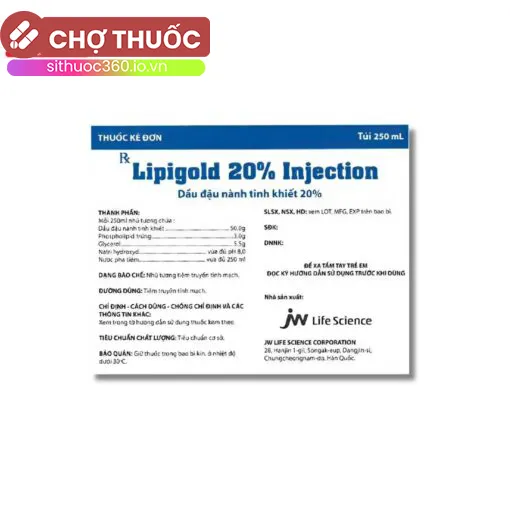 Lipigold 20% Injection
