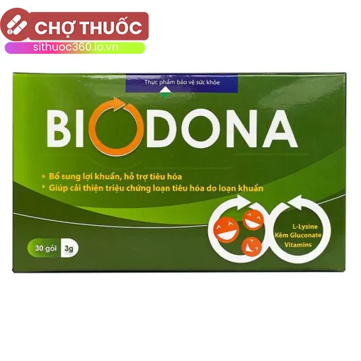 Men vi sinh Biodona