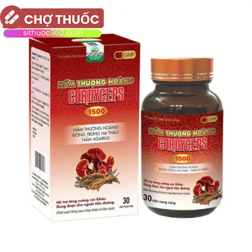 Nấm Thượng Hoàng Cordyceps 1500