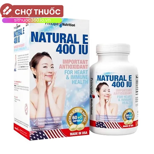 Natural E 400IU Principle Nutrition
