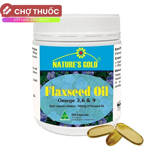 Nature's Gold Flaxseed Oil (Omega 3,6&9)