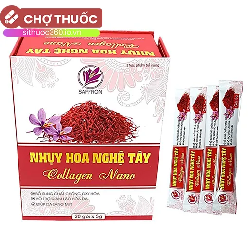 Nhụy Hoa Nghệ Tây Collagen Nano