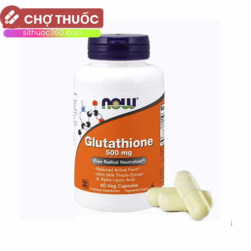 Now Glutathione 500mg