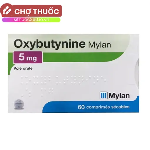 Oxybutynine Mylan 5mg