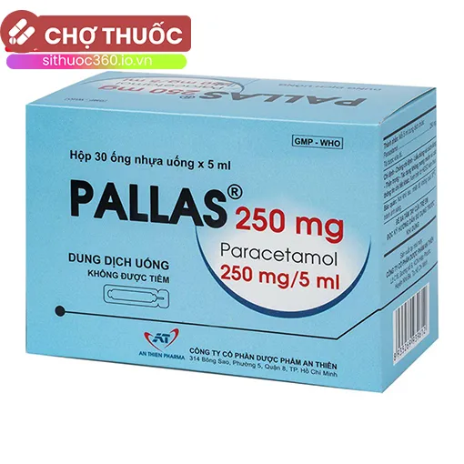 Pallas 250mg (Hộp 30 ống)
