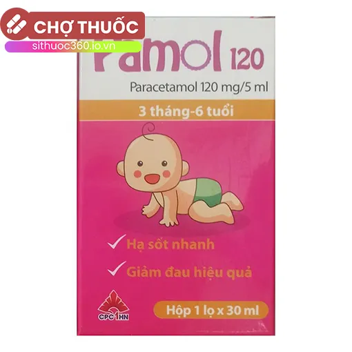 Pamol 120mg/5ml