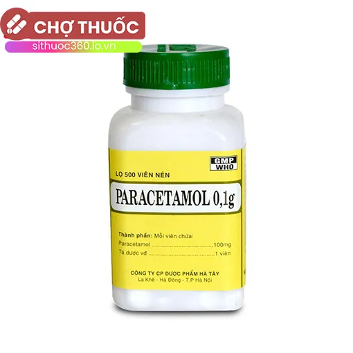 Paracetamol 0,1g Hataphar