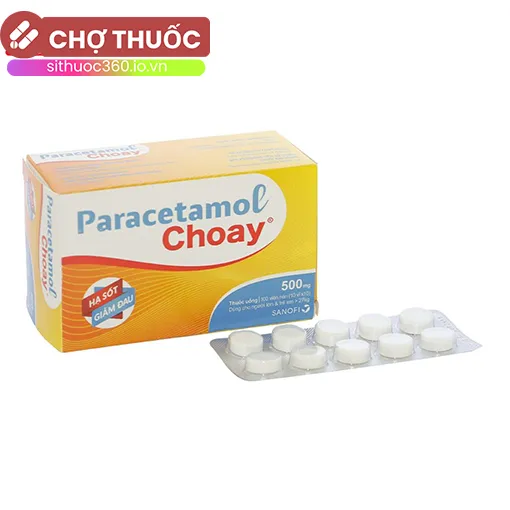 Paracetamol choay 500mg