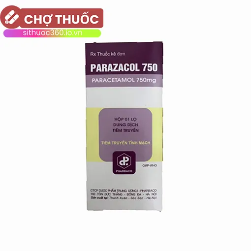 Parazacol 750