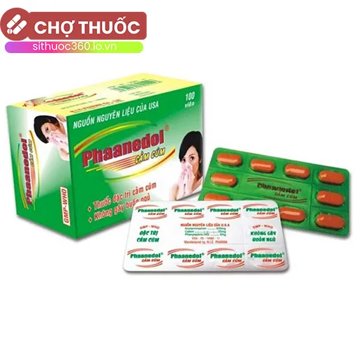 Phaanedol cảm cúm