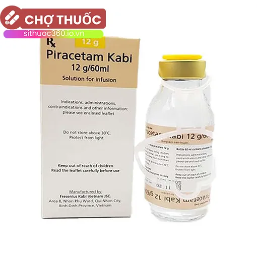 Piracetam Kabi 12g/60ml